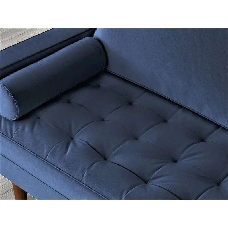 Velvet Mid-century Style Sofa