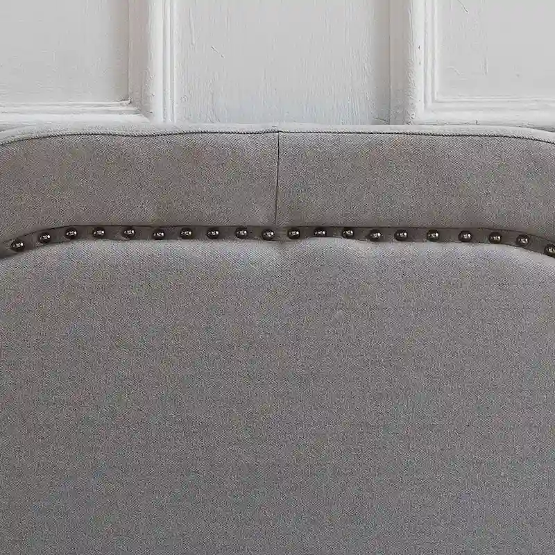 62 Queen Headboard with Nailhead Trim by Christopher Knight Home