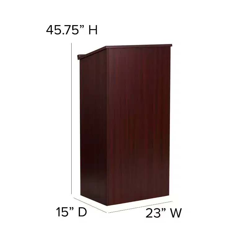 Stand-Up Wood Lectern