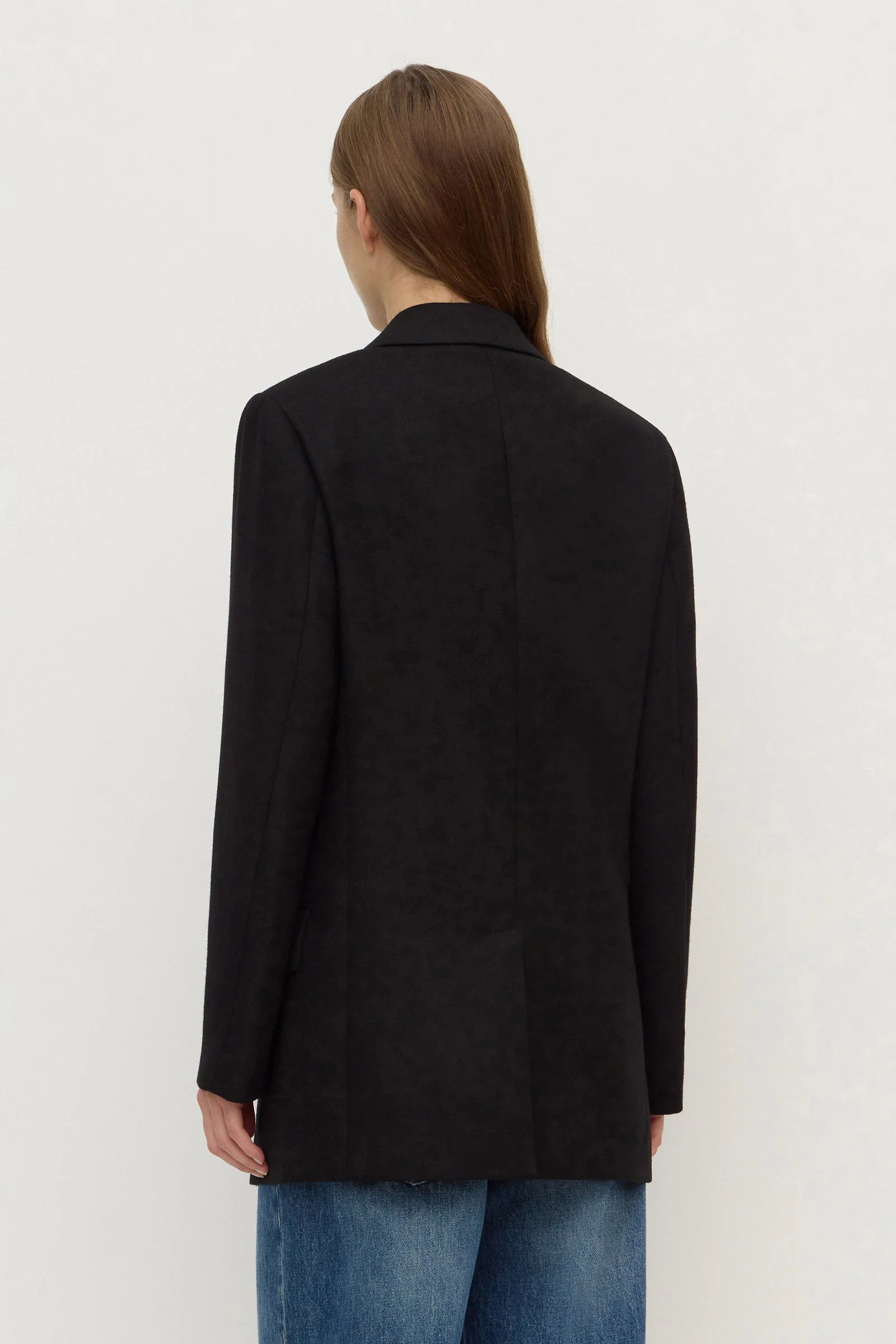 Wool Viscose Blazer