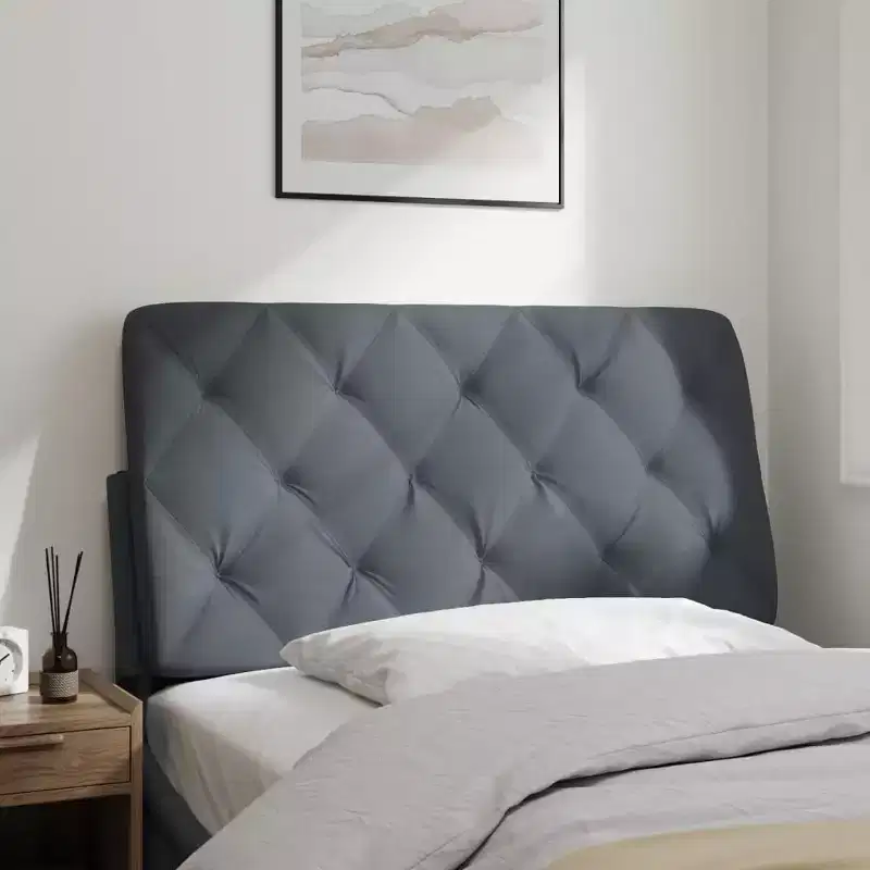 Headboard Cushion Decorative Upholstered Pillow Back Bedroom Velvet