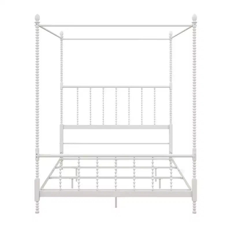 DHP Jenny Lind Metal Canopy Bed