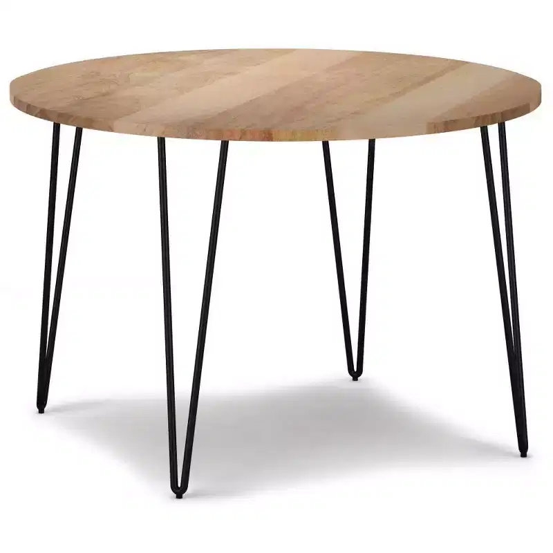 45" Moreno Round Dining Table Natural - WyndenHall