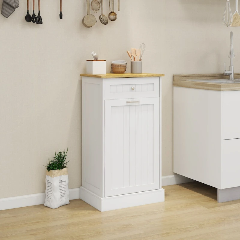 RR Kitchen Trash Cabinet