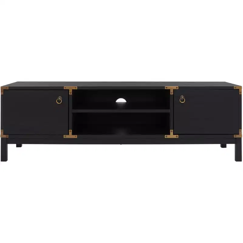 2 Door 2 Shelf Media Stand