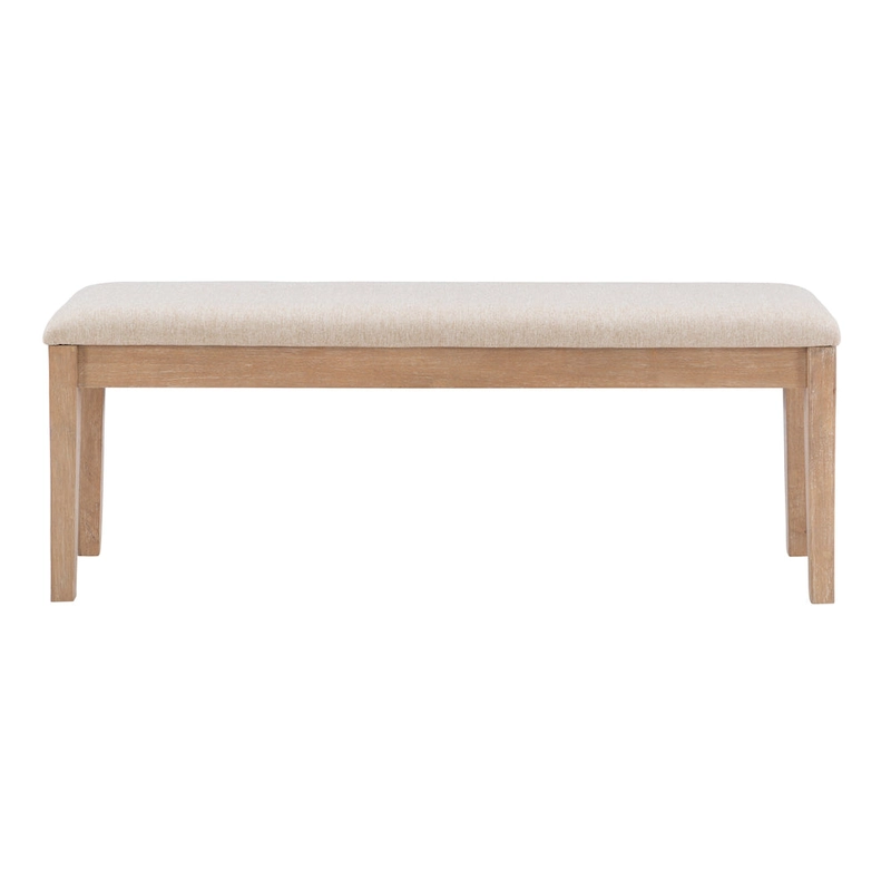 Dolan Farmhouse Solid Wood Dining Bench