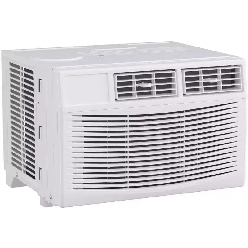 18,000 BTU Window AC - White Cool/Heat Unit (1 Pack) for Large Rooms | Energy Efficient with Easy Installation
