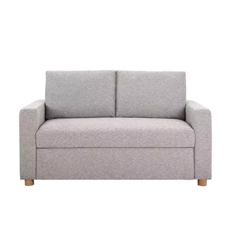 Convertible Sofa Light GrayWoven