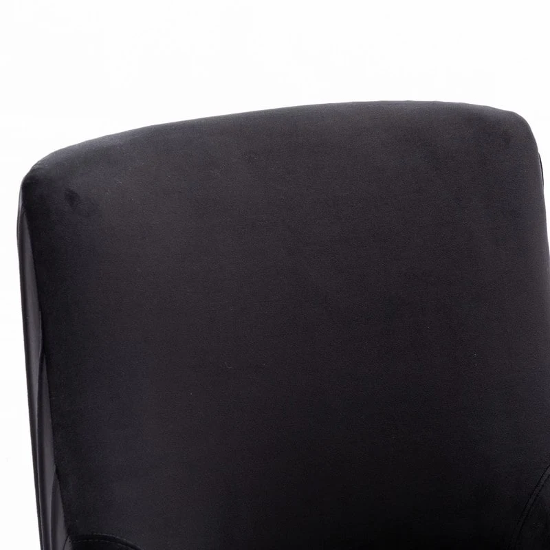 SEYNAR Mid Century Velvet Accent Dining Chair Set of 2 with Rear Handle