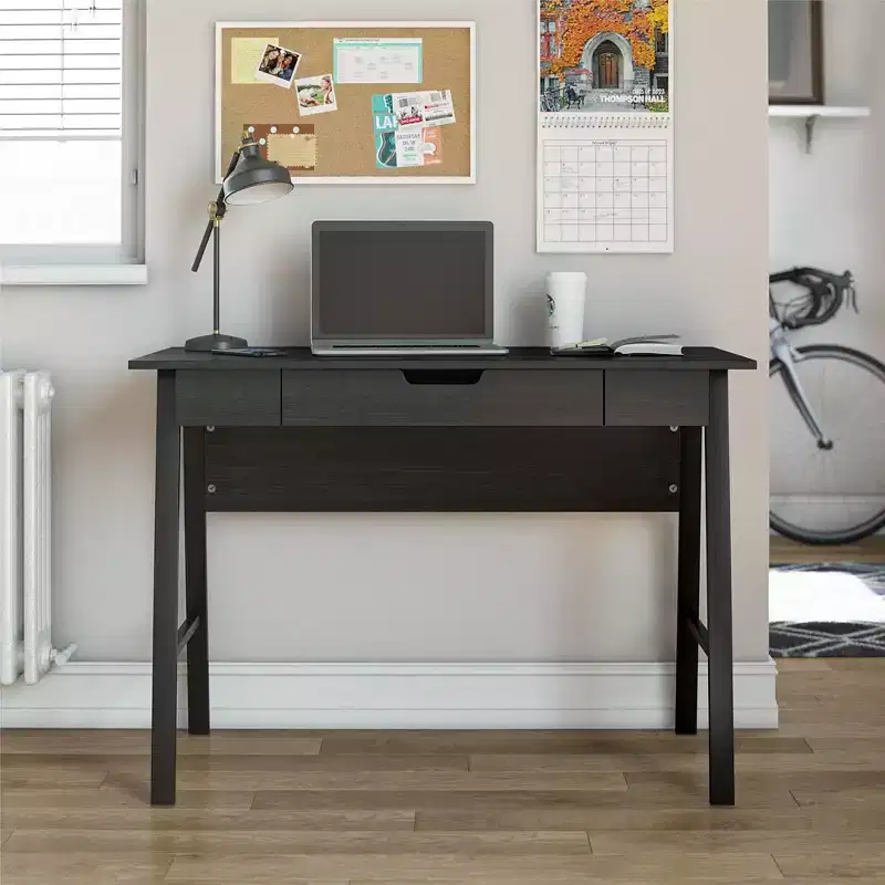 A-Frame Computer Desk with Drawer
