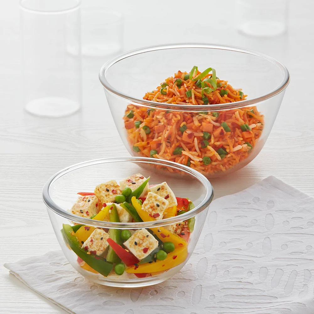 Mixing & Serving Bowl Set – 500ml + 1.3L