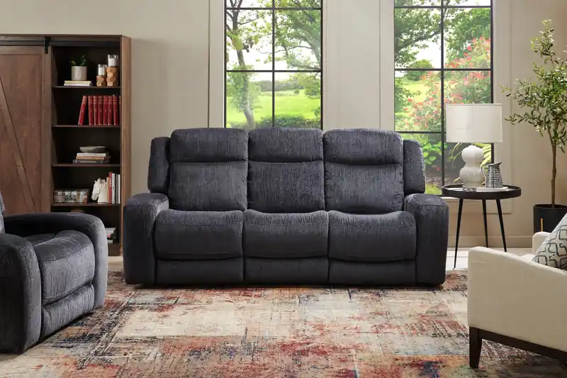 90 Fabric Power Reclining Sofa