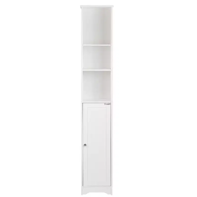 Freestanding Linen Cabinet, Modern Style, Waterproof MDF