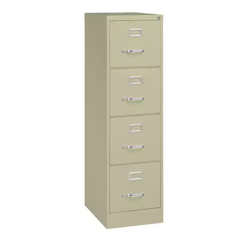 Hirsh 22 Deep 4 Drawer Letter Width Vertical File Cabinet