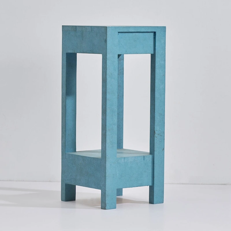 Rustic Farmhouse Solid Wood Accent End Table Sofa Side Table - 11 W x 26 H