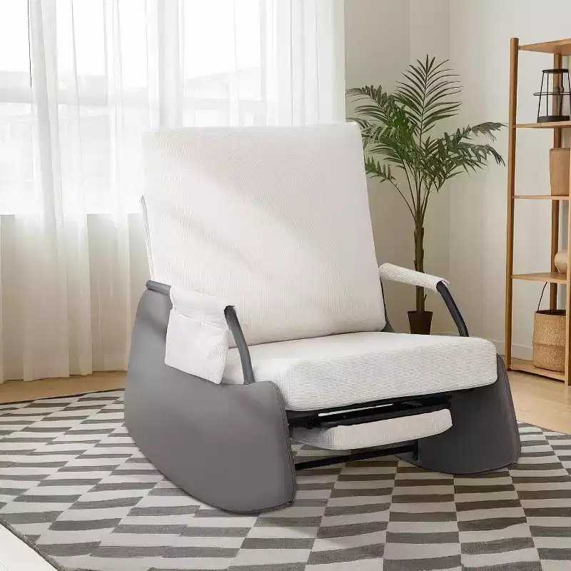 3-Position Glider - Foldable Rocker with Hidden Footrest