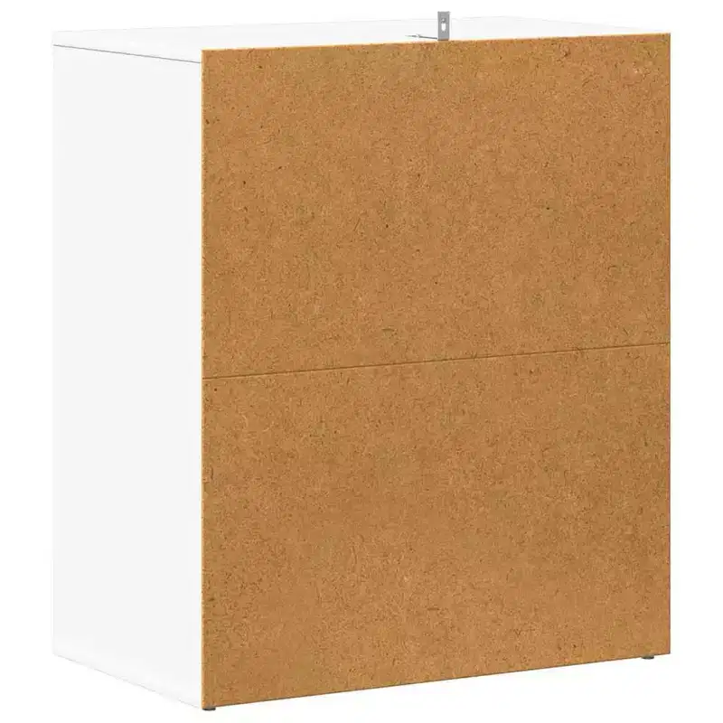 vidaXL Shoe Cabinet White Engineered wood Medium Shoe Cabinet