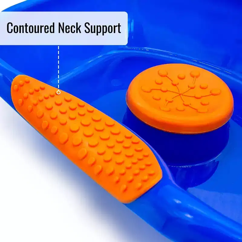 Portable Shampoo Bowl for Bedside and Hair Washing, Hair Cuts and Coloring for the Elderly, Disabled, Bedridden and Handicapped