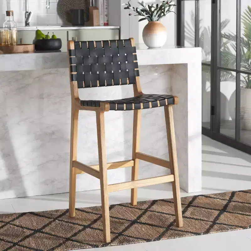 Leather Bar Stool