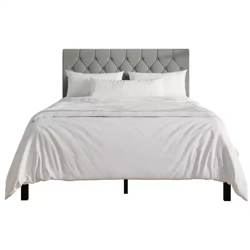 ChaletPosh Twin Size Upholstered Bed