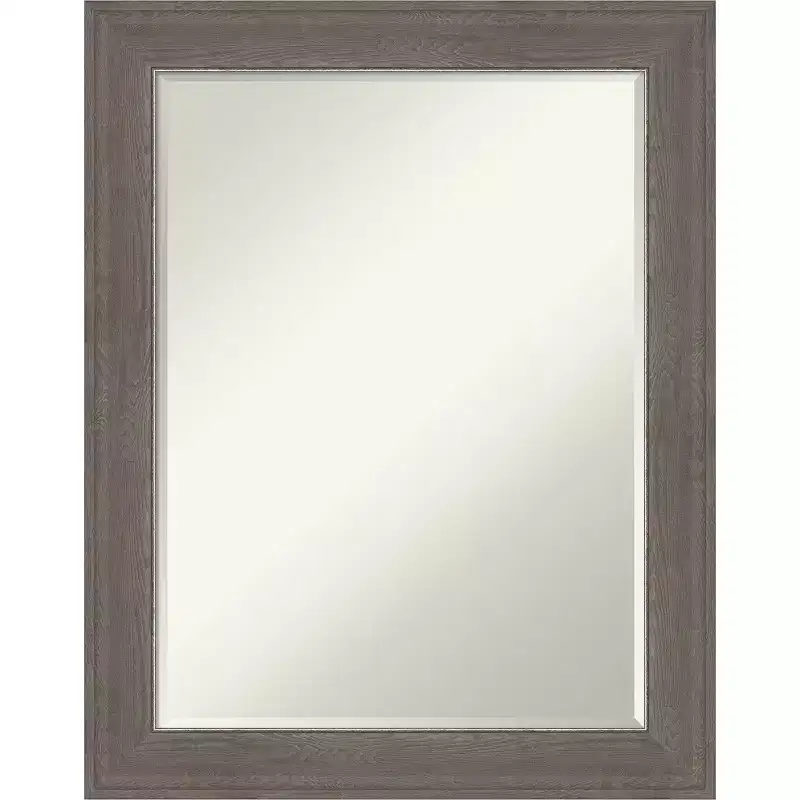 Alta Petite Bevel Bathroom Wall Mirror