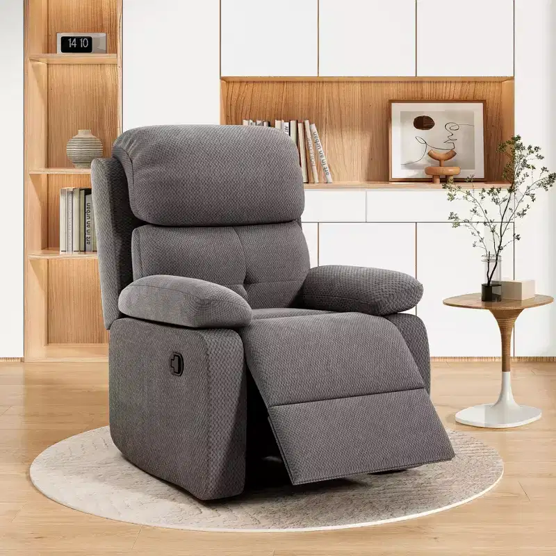 Small Manual Recliner Chairs for Adults Women for Living Room Small Spaces