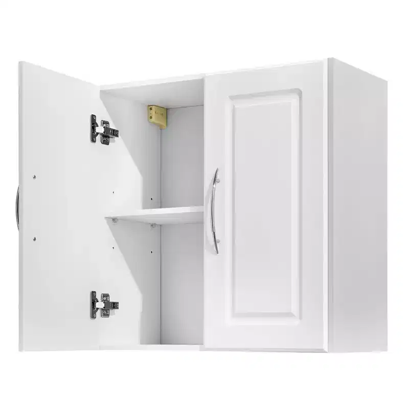 Laundry Room Wall Cabinet – Mounted Storage with Doors