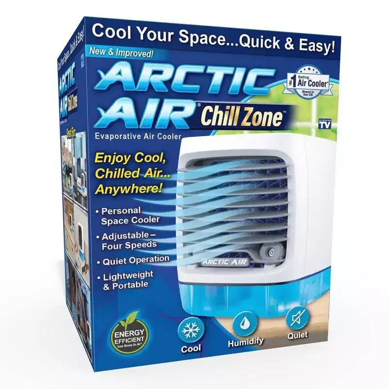 Open Box - As Seen on TV Arctic Air Chill Portable Air Conditioner Humidifier Fan 1200 BTU