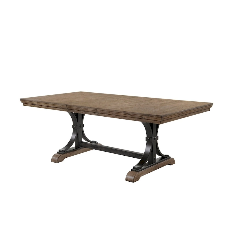 Roundhill Furniture Birmingham 9-pc. Removable-leaf Dining Table and Armchairs Set