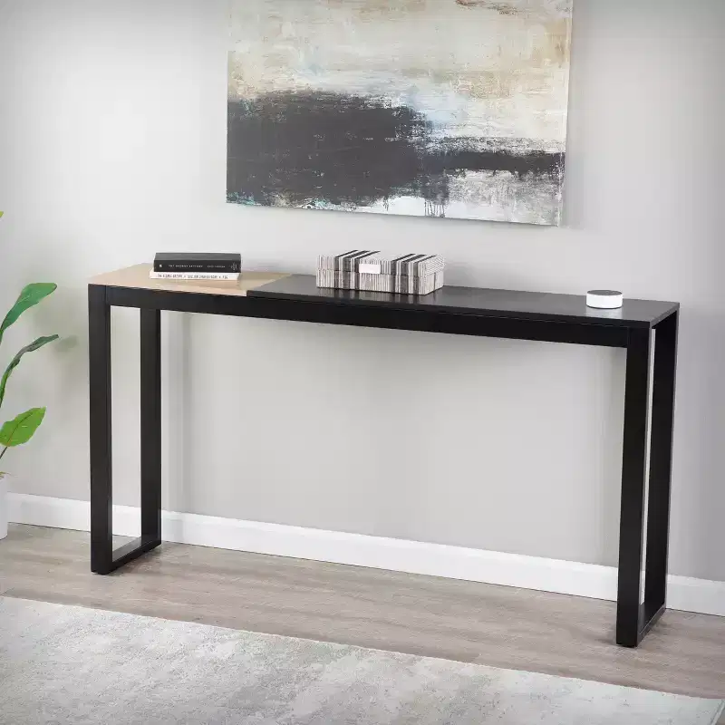 Holly & Martin Lydock Console Table - Black - SEI