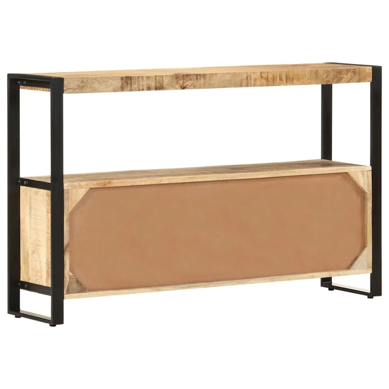 vidaXL Side Cabinet 47.2x11.8x29.5 Solid Mango Wood