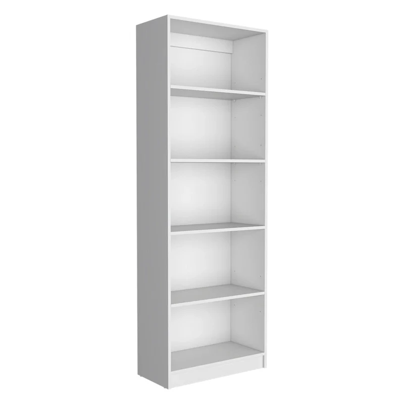 74 Wide 5-Shelf Option B Bookcase Set of 3