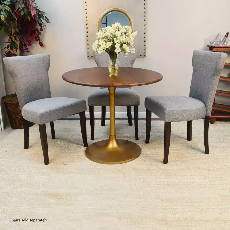 Carolina Living 36 Somerset Wood Top Round Dining Table