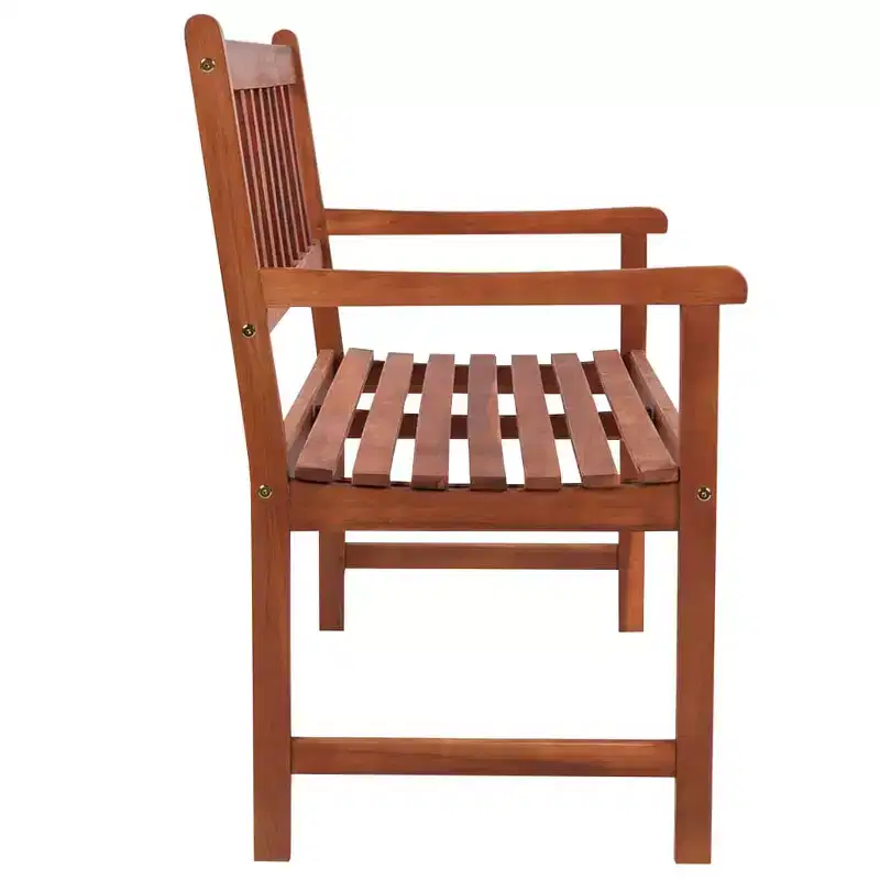 Patio Bench Bright Green Solid Acacia Wood 47.2 inches Durable