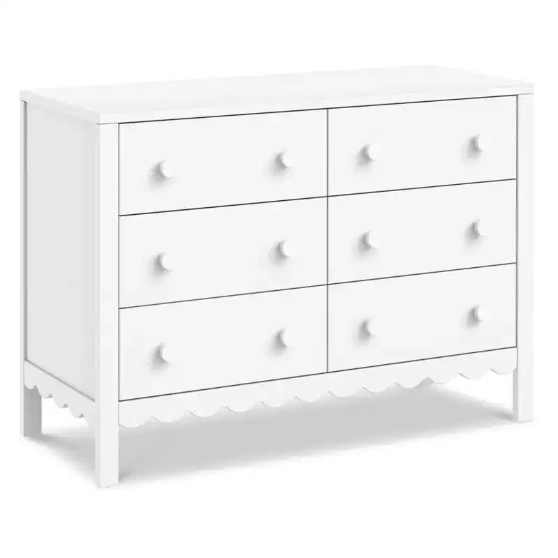 Scallop 6-Drawer Dresser