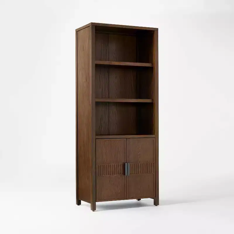 68.25" Dosinia Bookshelf Brown - Threshold™ designed with Studio McGee