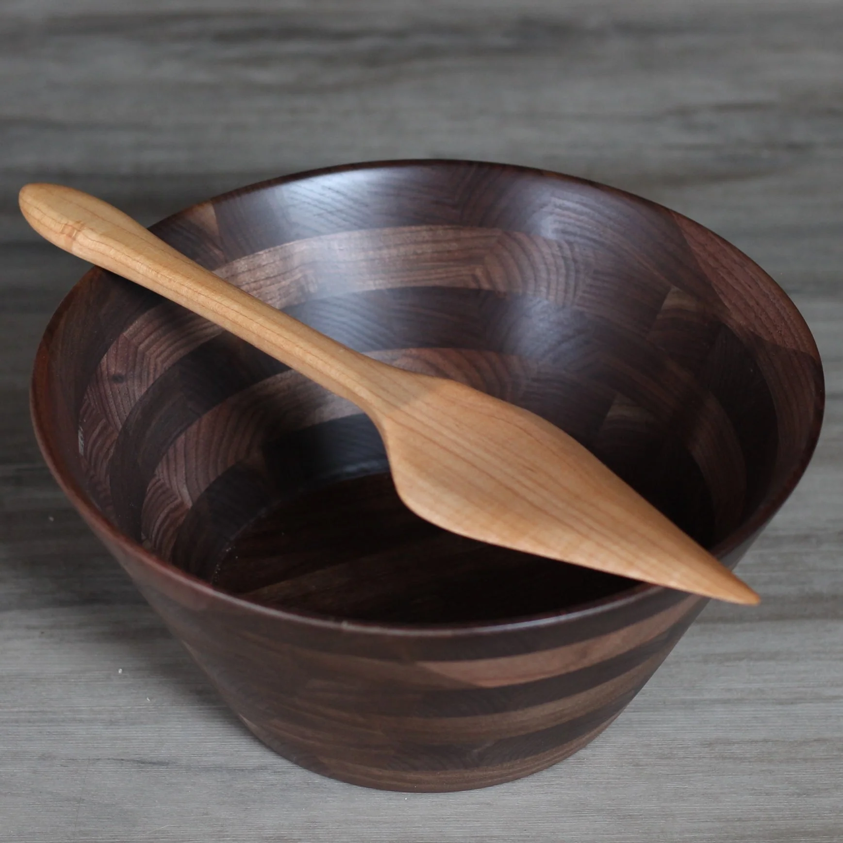 Handmade Wooden Pie Server