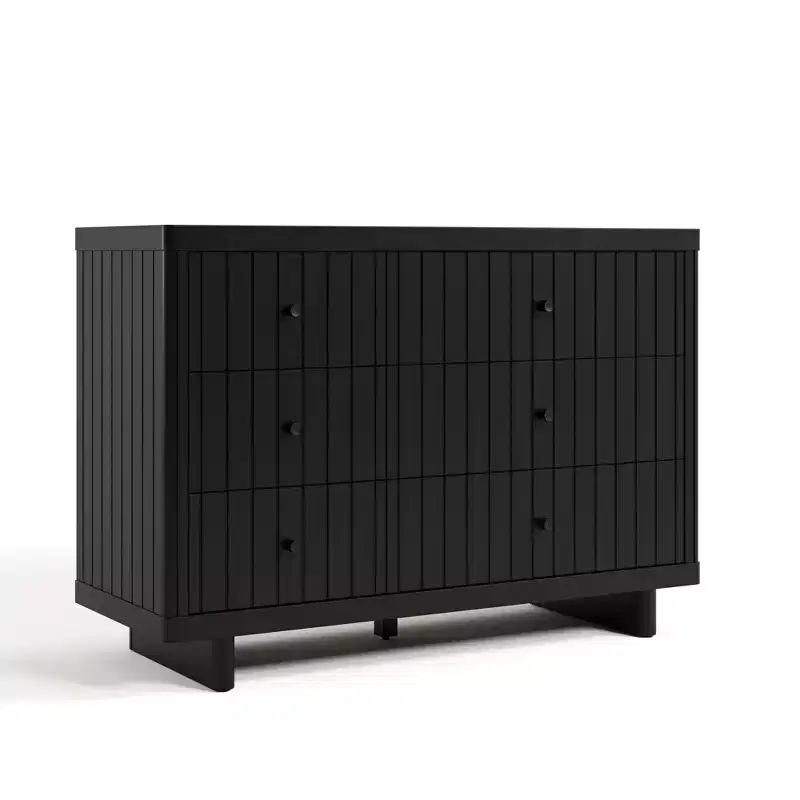6-Drawer Double Dresser - Japandi Style