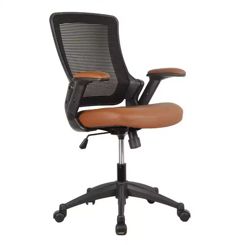 Mid - Back Mesh Task Office Chair with Height Adjustable Arms - Techni Mobili