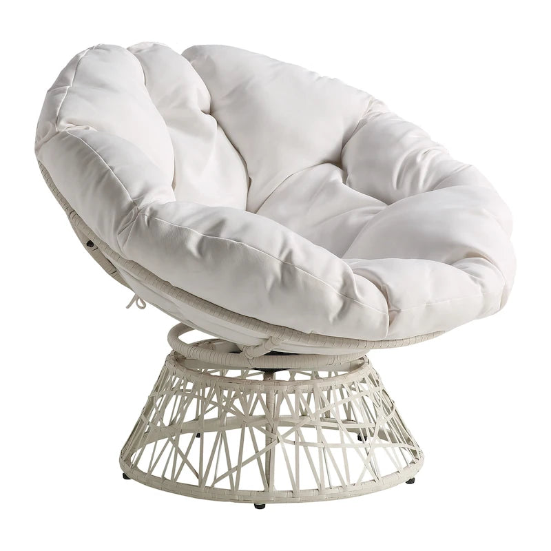 The Woven Wicker Papasan Chair