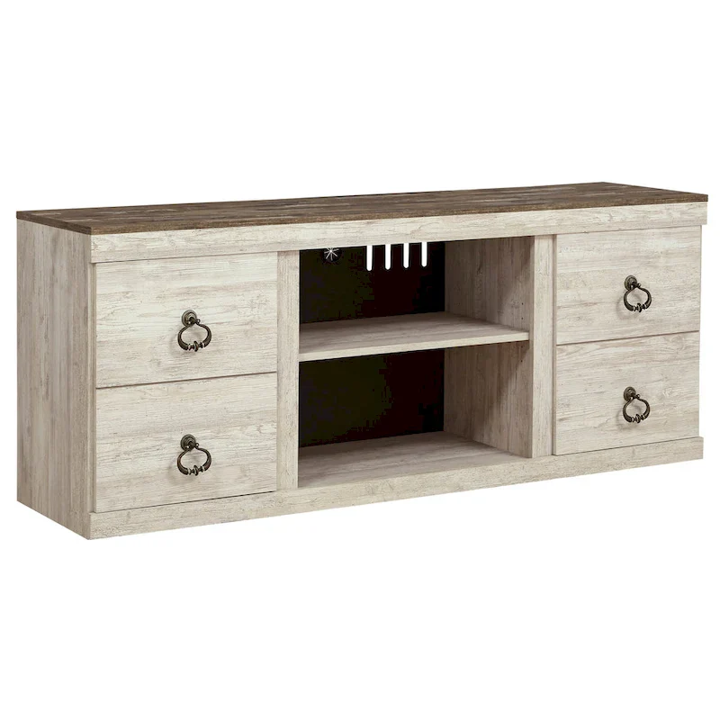 Woodgrain 60-inch TV Stand
