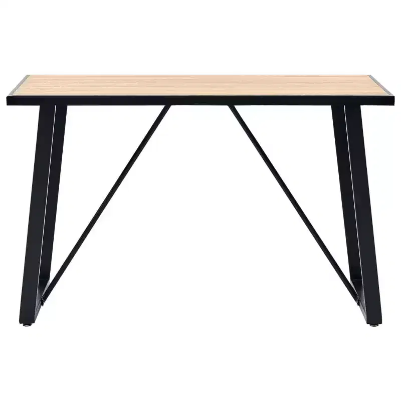Oak Dining Table with Metal Legs - Different Sizes