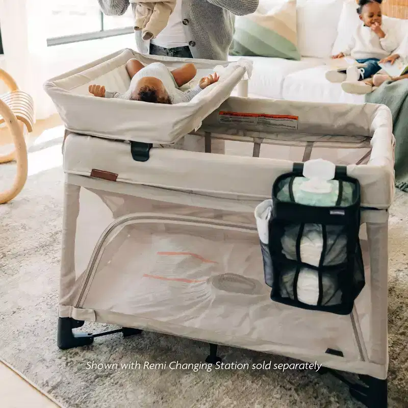 Changing Station Accessory for Remi Bedside Sleeper, Up to 30 lbs, Wipe-Clean Surface