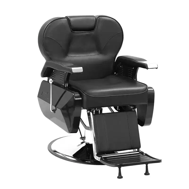 360Swivel Barber Chair, Reclining Salon Chair with Adjustable Headrest, Chair for Home, Spa, Shampoo, Max Load 330 Lbs