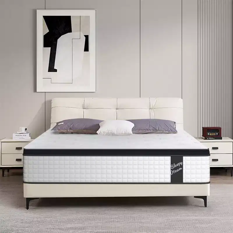 King Size 12 Inch Hybrid Mattress, Medium Plush, Individual Pocket Springs, CertiPUR-US Memory Foam