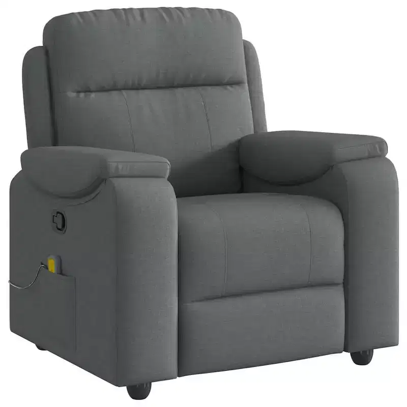 Massage Recliner Chair Dark grey
