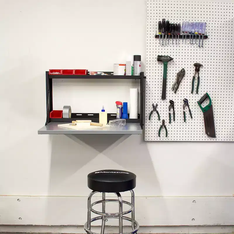 Fold Down Workstation