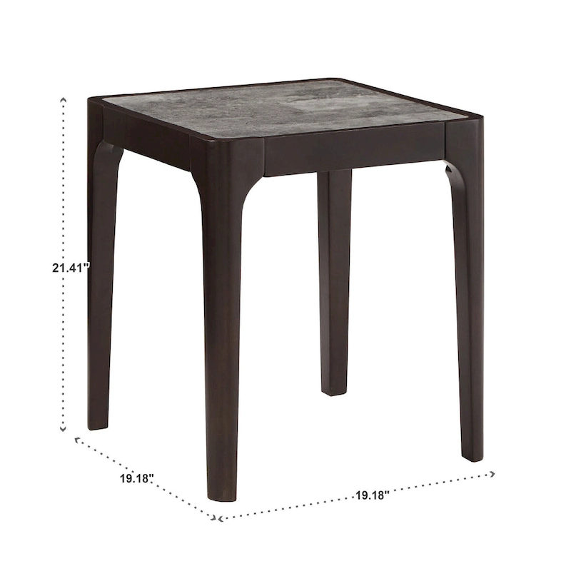 Ludvika Faux Marble Top Table by iNSPIRE Q Modern