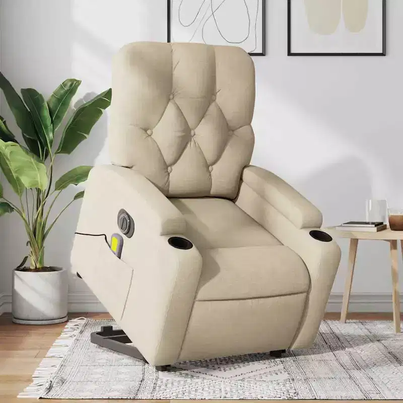 Stand Up Massage Recliner Chair Dark Gray