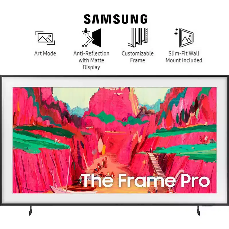 Samsung 75 inch The Frame Pro LS03FW Neo QLED Mini LED Smart TV 2025 Refurbished